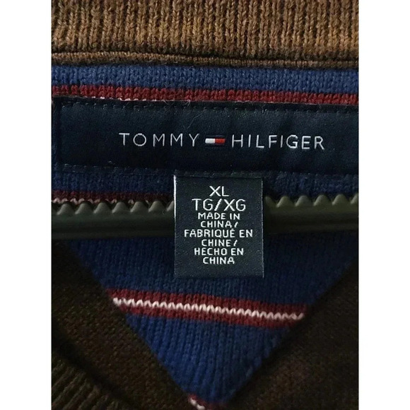 Tommy Hilfiger Brown Sweater Vest - Picture 4 of 6